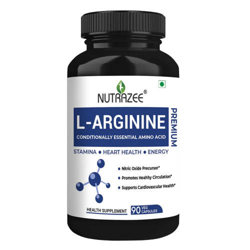 Nutrazee L Arginine Vegan Capsules - Distacart