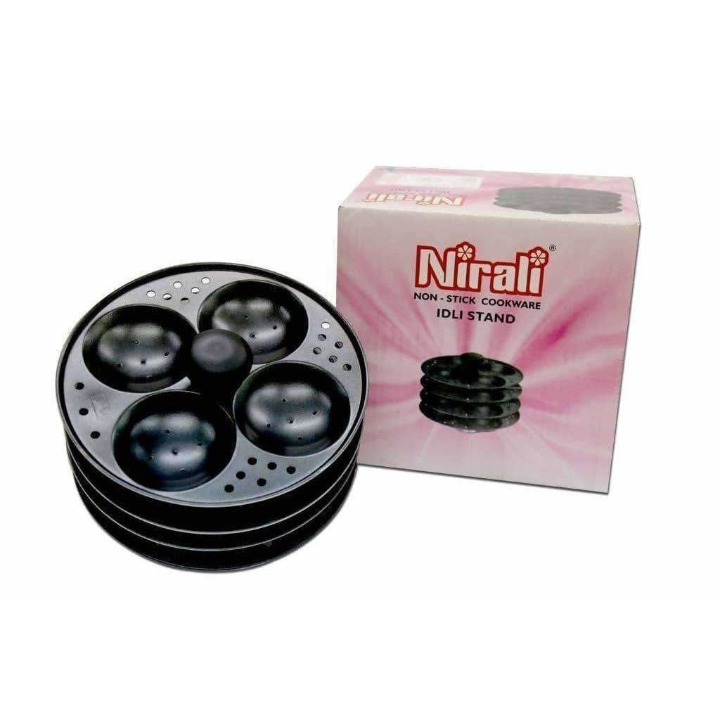 Nirali Non-Stick idli Stand (4 Plates) Non-Stick Idli Maker-Idli Cookware - Distacart