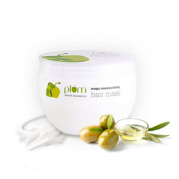 Plum Olive & Macadamia Mega Moisturizing Hair Mask - Distacart