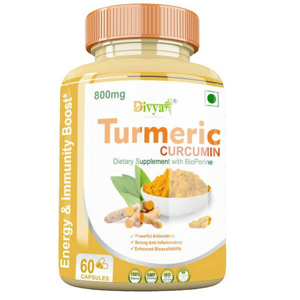 Divya Shree Turmeric Curcumin Capsules - Distacart