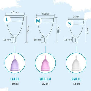 Sirona Reusable Menstrual Cup with Pouch