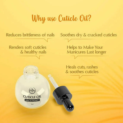 The Beauty Co. Milk & Honey Cuticle Oil for Nails - Distacart