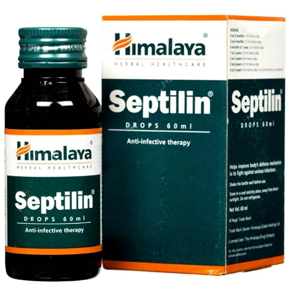 Himalaya Herbals Septilin Drops (60 ml) - Distacart