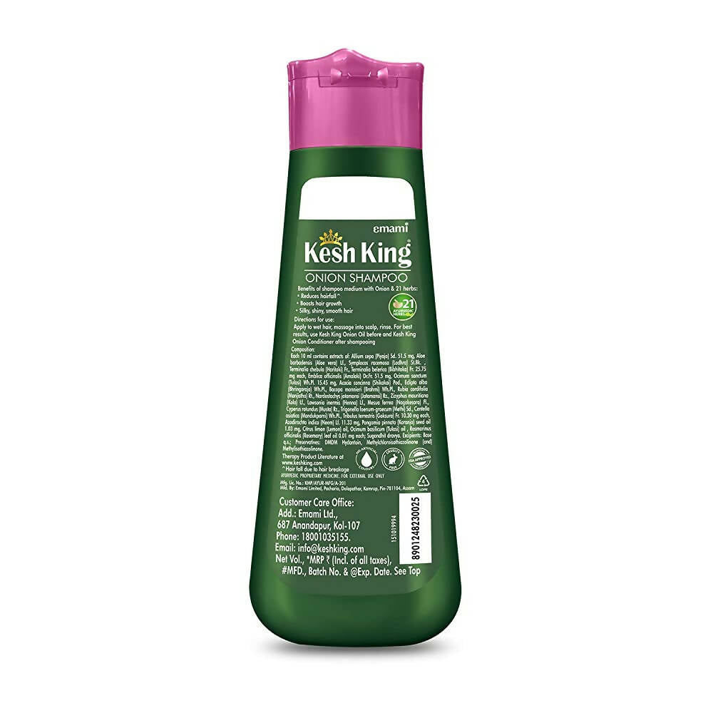Kesh King Ayurvedic Onion Shampoo - Distacart