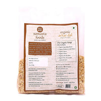 Thumbnail for Samasta Foods Organic Arhar Dal (Pigeon Pea Split) - Distacart