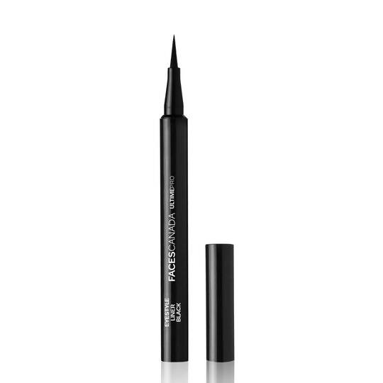Faces Canada Ultime Pro Eyetyle Liner - Black - Distacart