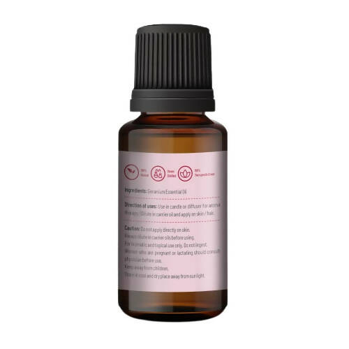 Korus Essential Geranium Essential Oil - Therapeutic Grade - Distacart
