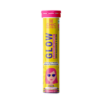 Thumbnail for Fast&Up Chicnutrix Glow Skin Glow & Radiance Effervescent Tablets - Strawberry Lemon - Distacart