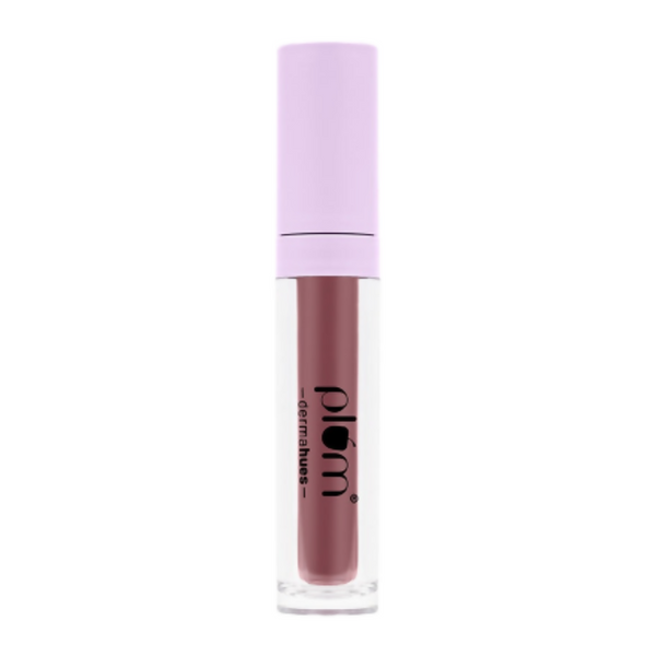 Plum Glassy Glaze Lip Lacquer 3-in-1 Lipstick + Lip Balm + Gloss 05 Cashmere Rose - Distacart
