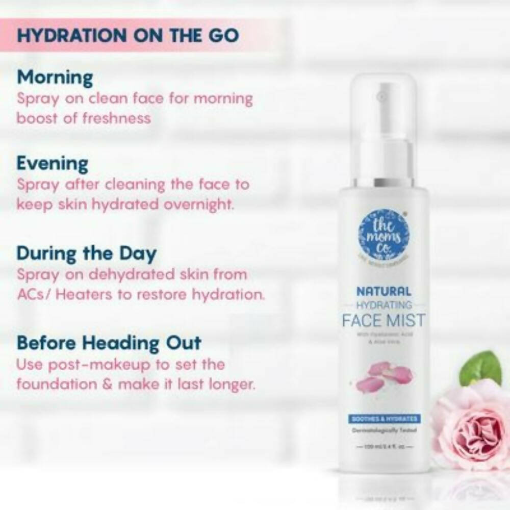 The Moms Co Natural Hydrating Face Mist - Distacart