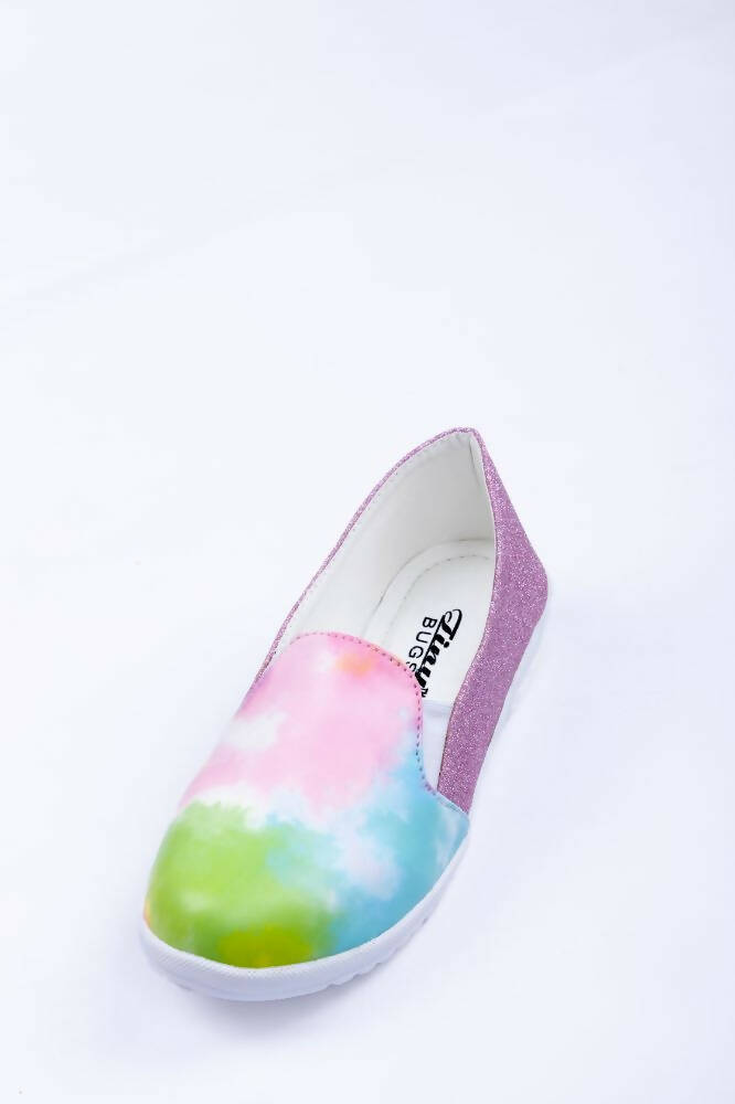 Tiny Bugs Multi Color Girls Prited Flat Causal Wear Ballerinas - Distacart