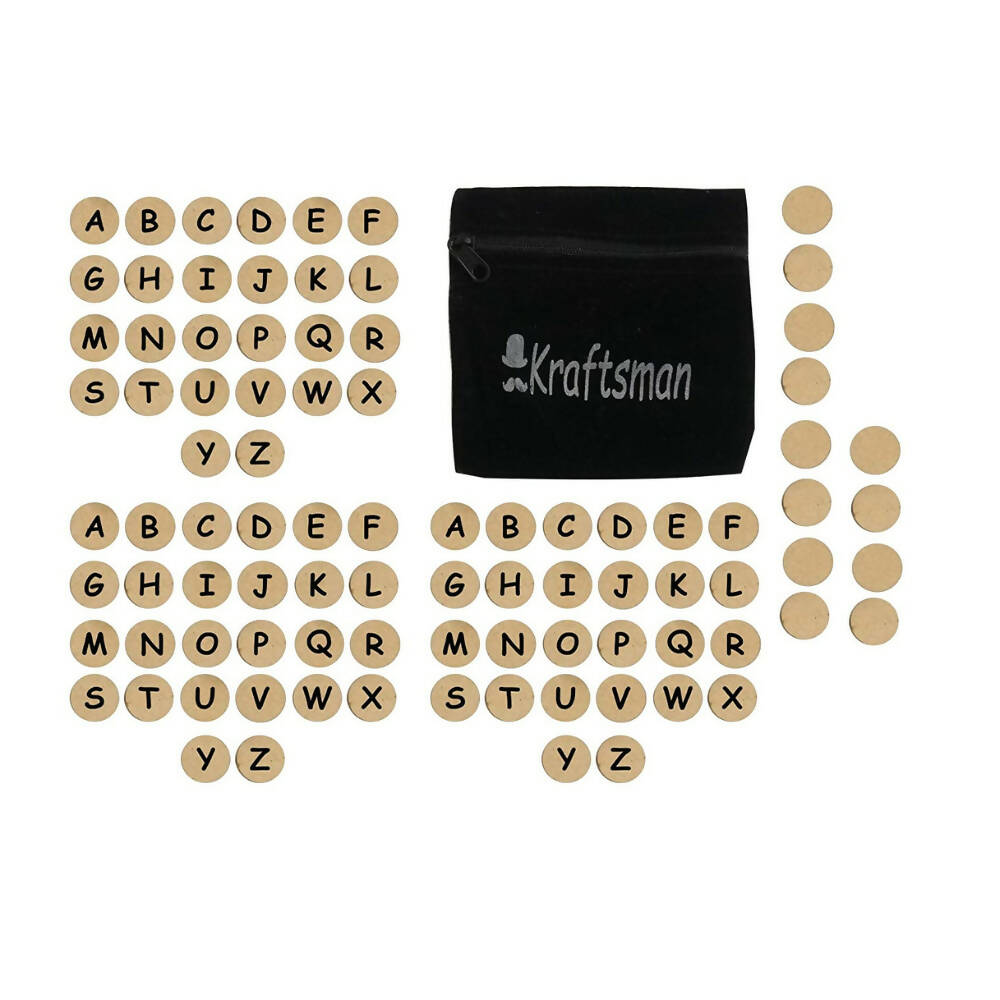 Kraftsman Kindergarten Educational Growing and Knowing Game (English Capital Letters Mini Sentence Maker) - Distacart