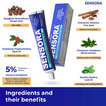 Thumbnail for Sensora Herbal Sensitivity Relief Toothpaste - Distacart
