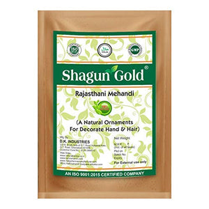 Shagun Gold 100% Organic Pure Natural Rajasthani Henna Powder