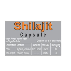 Patanjali Shilajit Capsule benefits