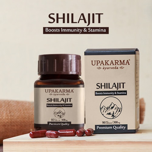 Upakarma Ayurveda Shilajit Capsules - Distacart