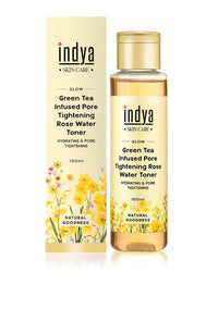 Thumbnail for Indya Green Tea Infused Pore Tightening Rose Water Toner Online