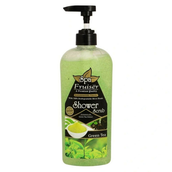 Fruiser Shower Scrub With Green Tea - Distacart