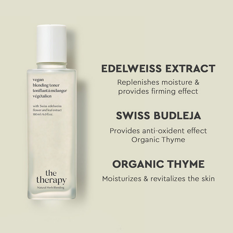 The Face Shop The Therapy Vegan Blending Toner - Distacart