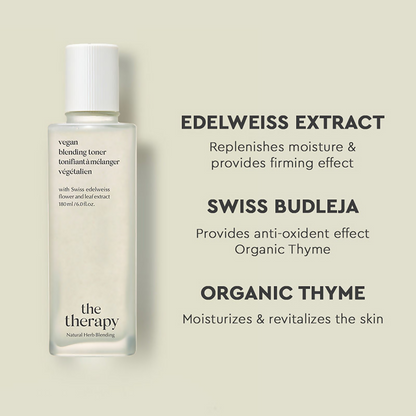 The Face Shop The Therapy Vegan Blending Toner - Distacart