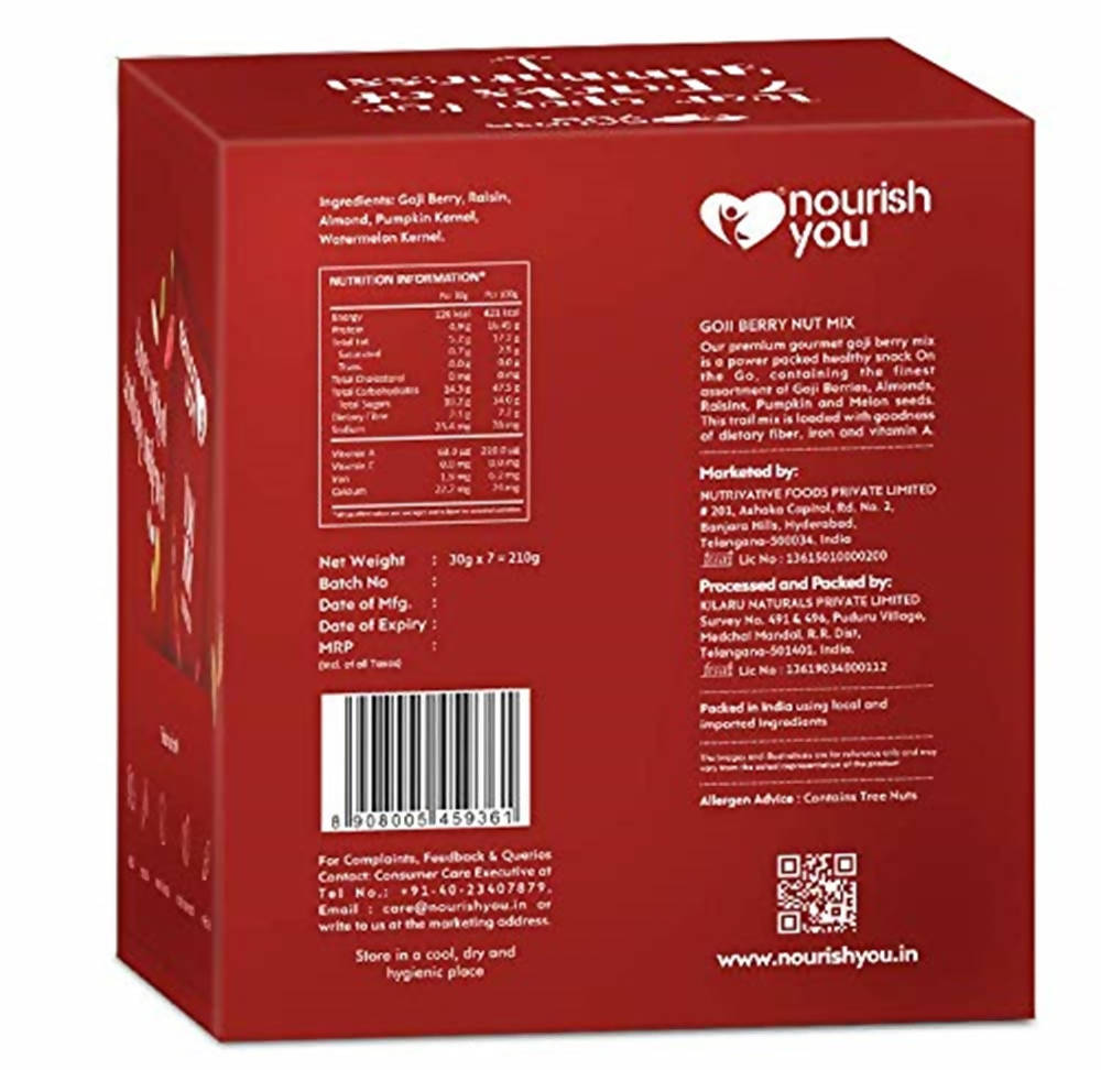Nourish You Nutmix Gojiberry