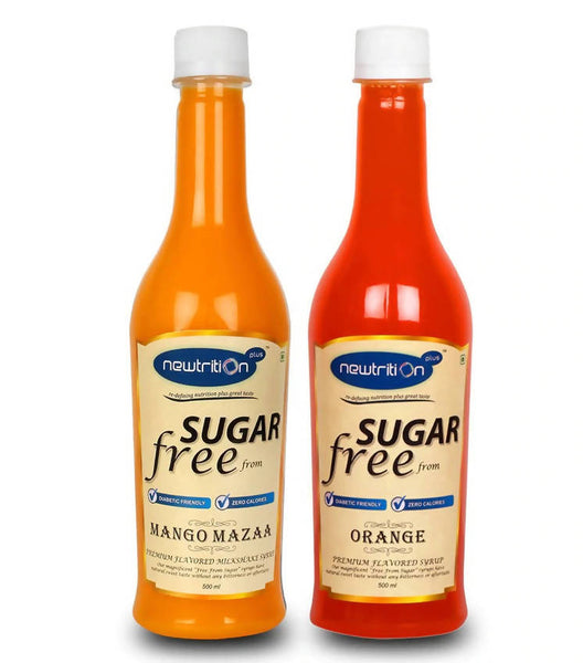 Newtrition Plus Sugar Free Mango & Orange Syrup
