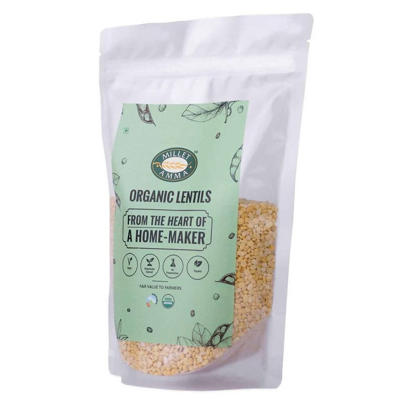 Millet Amma Organic Moong Dal (Yellow) 500 gm