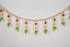 Kundan HandiKrafts Green Leaf Silk Thread Balls Thoranna - Distacart