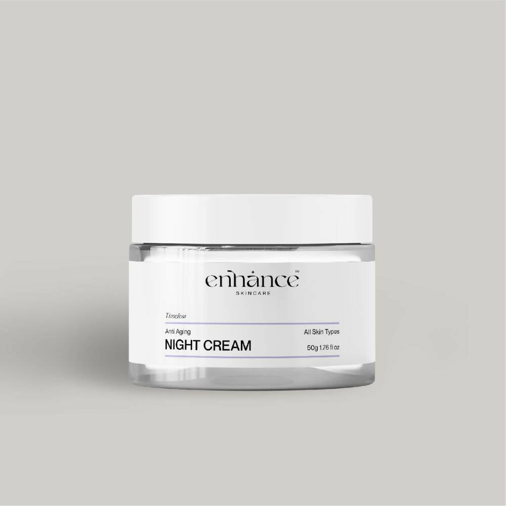 Enhance Skincare Timeless - Anti Aging Night Cream - Distacart