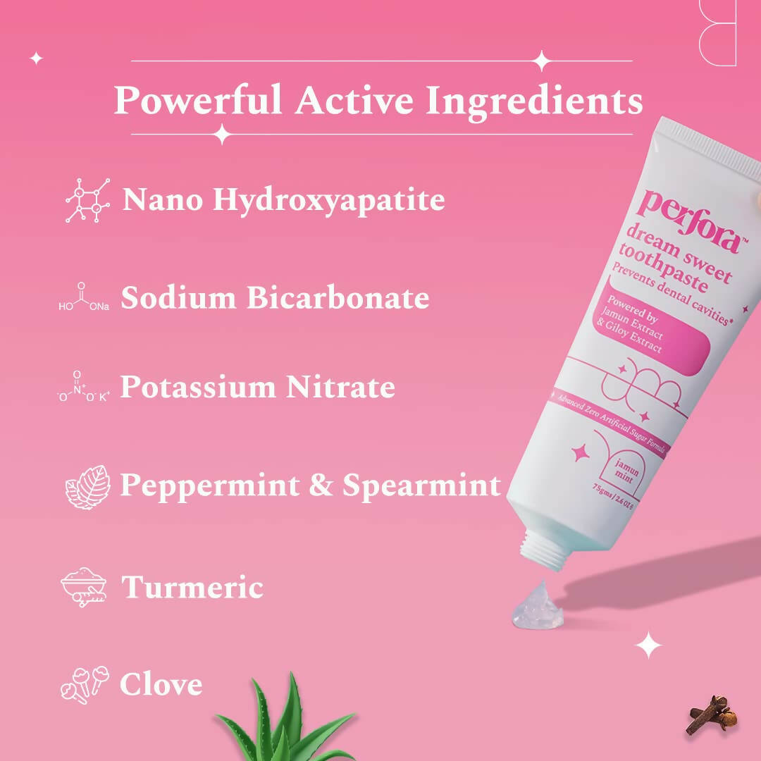Perfora Dream Sweet Toothpaste - Jamun Mint - Distacart
