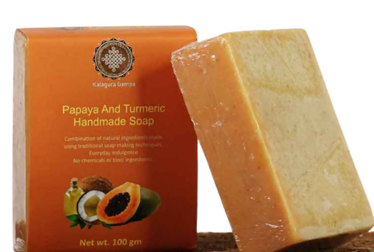 Kalagura Gampa Papaya and Tumeric Hand Made Soap