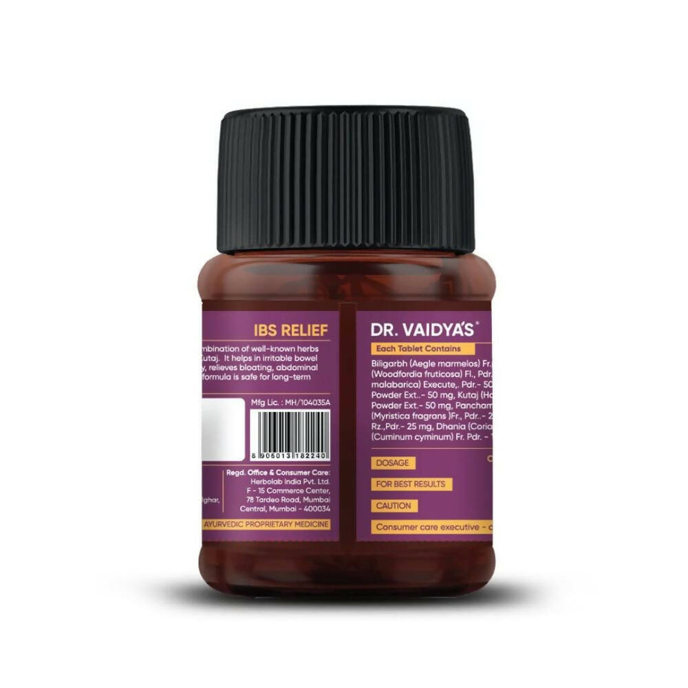 Dr. Vaidya's IBS Relief Tablets - Distacart