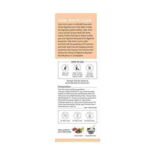Four Seasons Udar Amrit Juice - Distacart