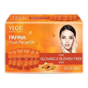VLCC Papaya Fruit Facial Kit - Distacart