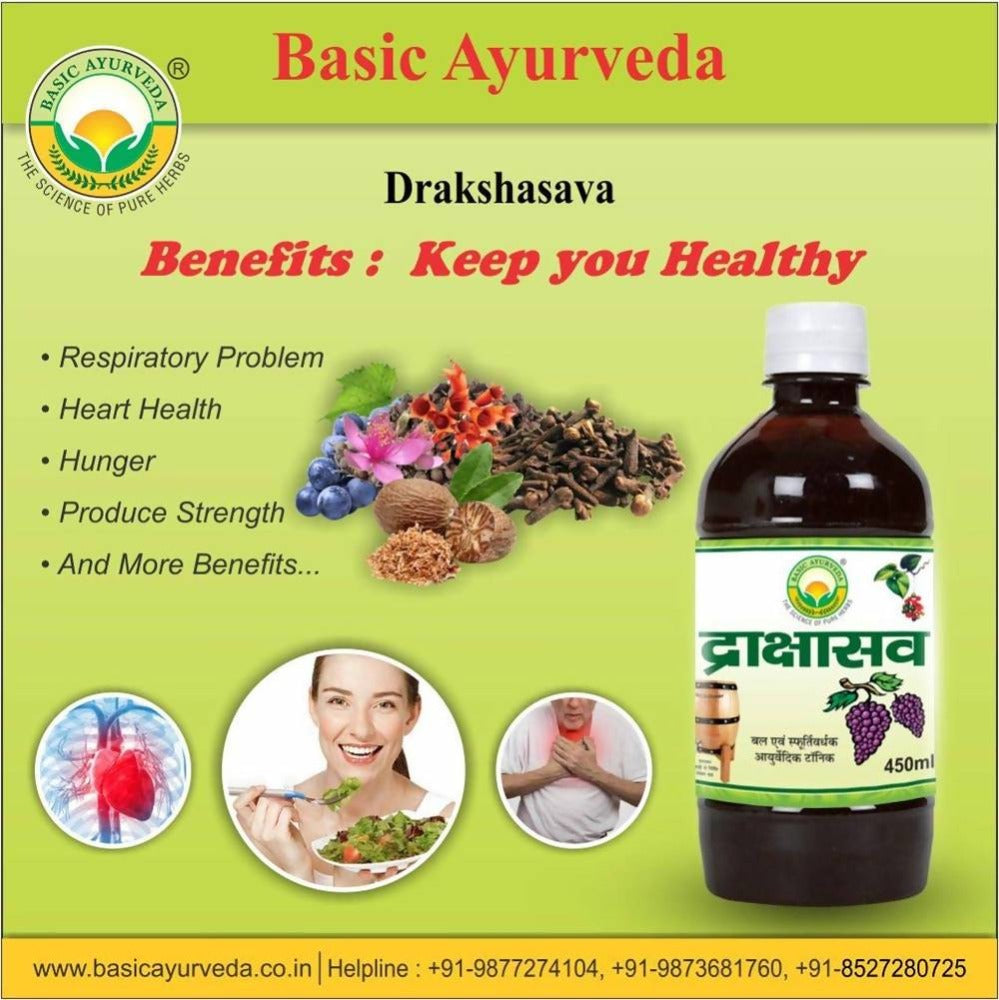 Basic Ayurveda Drakshasava Benefits