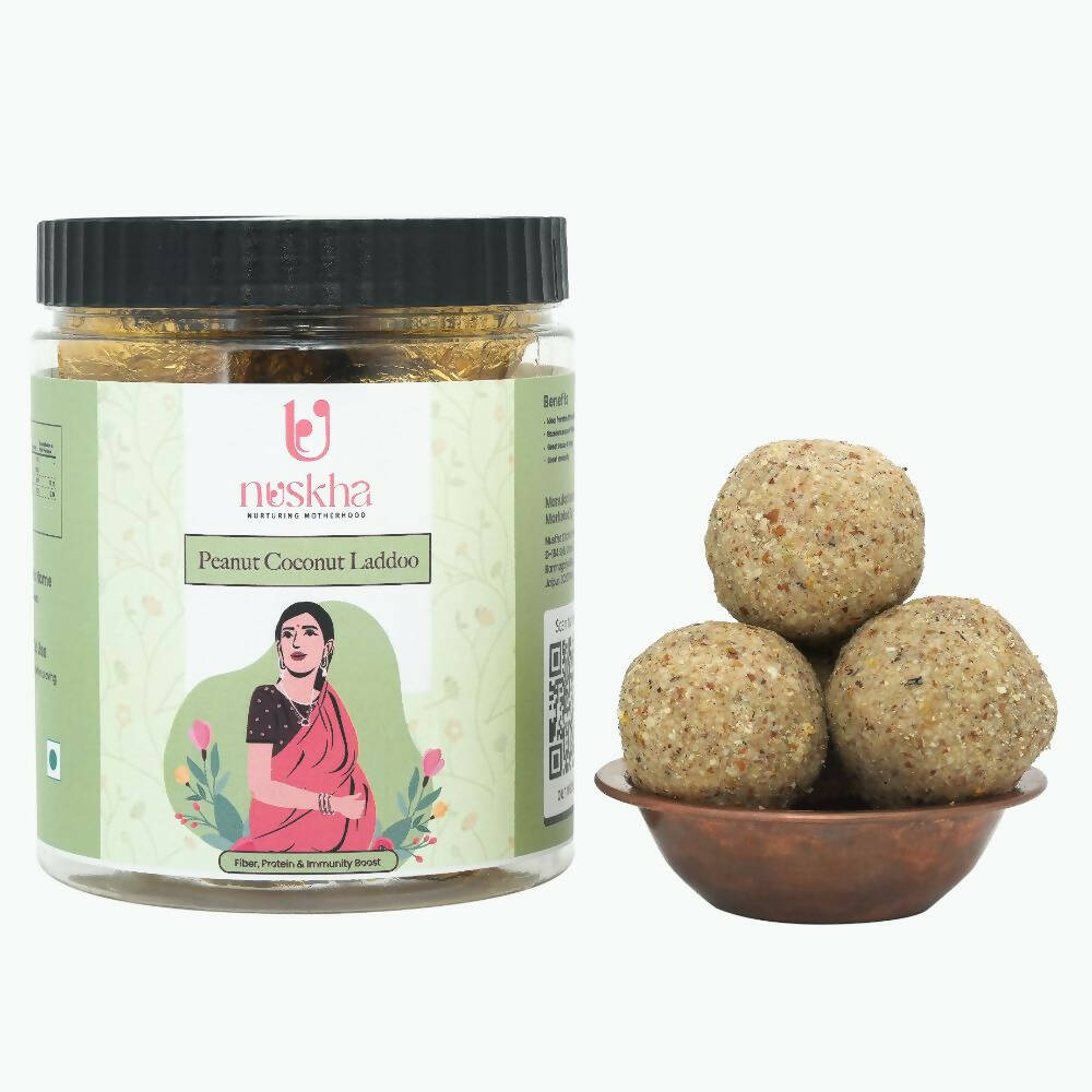 Nuskha Peanut Coconut Laddoo For Pregnancy - Distacart