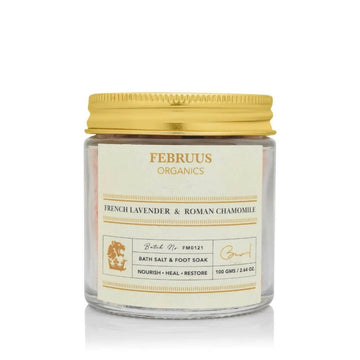 Februus Organics French Lavender & Roman Chamomile Bath Salt - Distacart