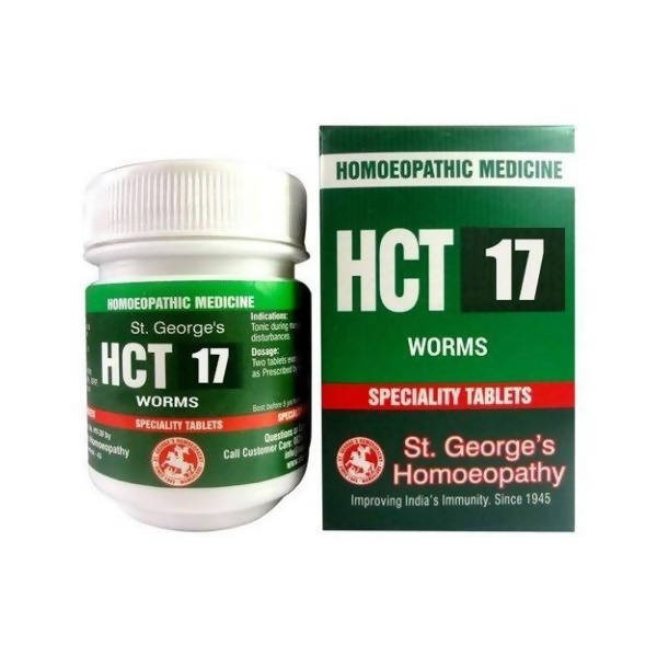 St. George's Homeopathy HCT 17 Tablets