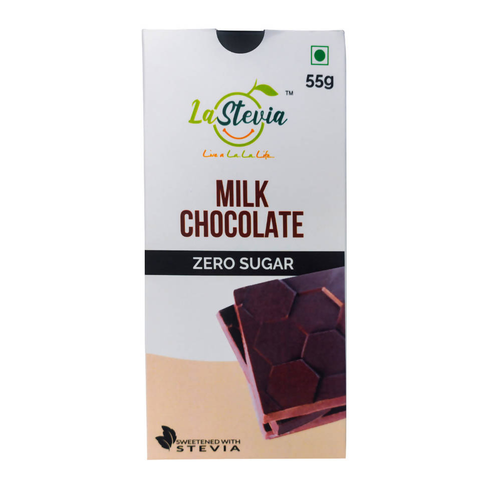 LaStevia Zero Sugar Milk Chocolate Sweetened with Stevia