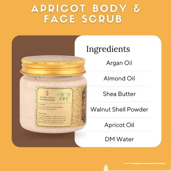 Organicos Apricot Face & Body Scrub - Distacart