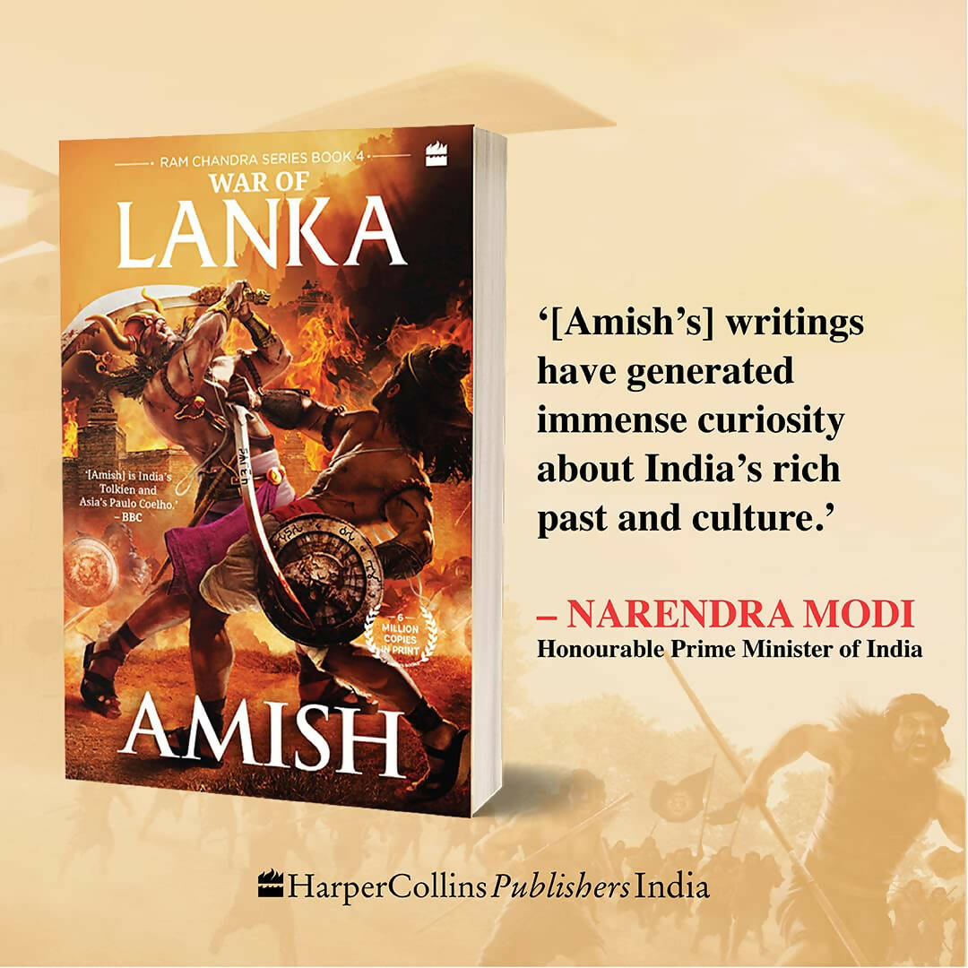 War Of Lanka (Ram Chandra Series Book 4) by Amish Tripathi - Distacart