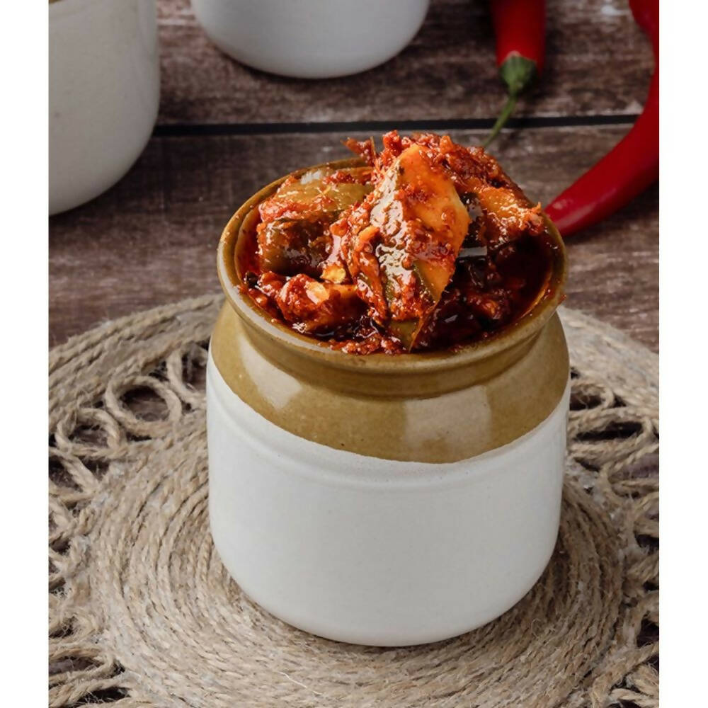 Pulla Reddy Mango Pickle Without Garlic - Distacart