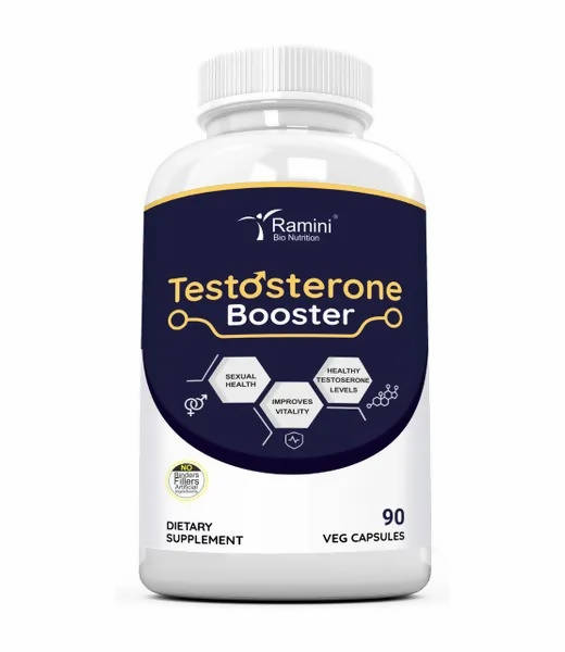 Ramini Bio Nutrition Testosterone Booster Veg Capsules - Distacart