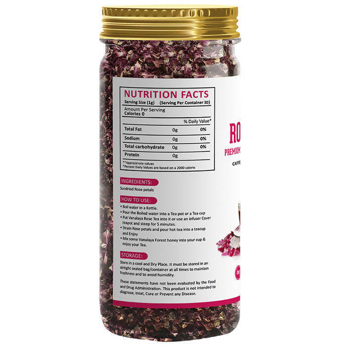Vanalaya Rose Flower Tea - Distacart