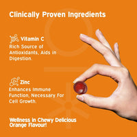 Thumbnail for Nutriburst Triple Immunity Gummies With Vitamin C, Zinc & Amla - Distacart