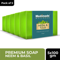Thumbnail for Medimade Wellness Neem & Tulsi Premium Soap