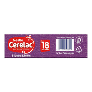 Nestle Cerelac Baby Cereal with Milk, 5 Grains & Fruits – From 18 to 24 Months - Distacart