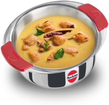Hawkins Tri-Ply Stainless Steel Induction Metro Patila, 2 Litre (SSP20) - Distacart