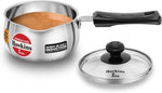 Thumbnail for Hawkins Stainless Steel Tea Pan 15.1 cm Diameter with Glass Lid 1 L (SST10G) - Distacart