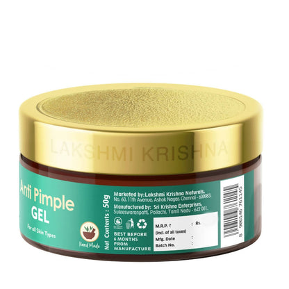 Lakshmi Krishna Naturals Anti Pimple Gel - Distacart